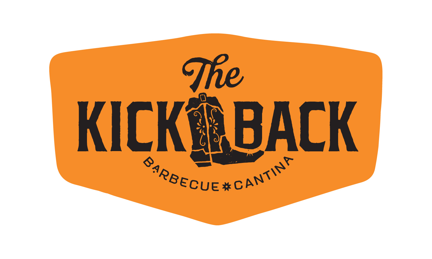 The Kickback Barbeque & Cantina logo